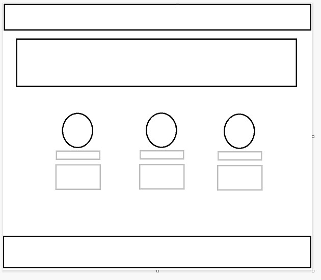 home page wireframe